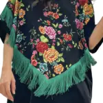 Camiseta Mantón - Multicolor