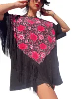 Camiseta Mantón - Bicolor