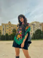 Camiseta Mantón - Multicolor - Imagen 3