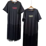 Vestido Flecos - DTAB