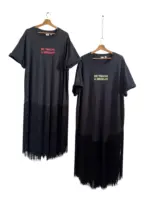 Vestido Flecos - DTAB