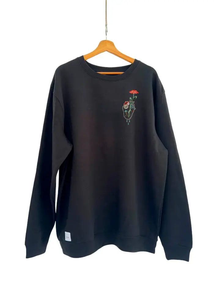 corazon Sudadera básica - Corazón Cósmico - Imagen 1