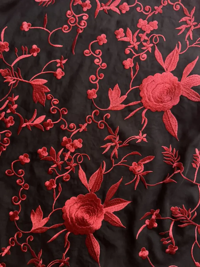 Top Mantón Rojo - Imagen 3